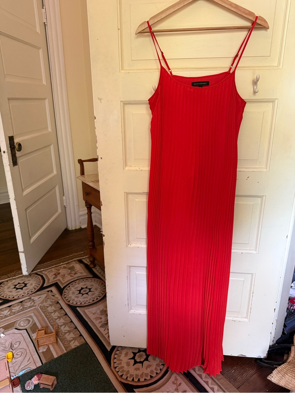 Banana Republic Tomato Red Maxi Dress